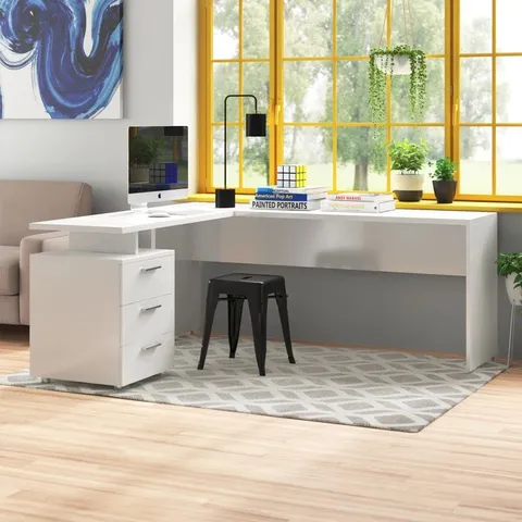 BOXED CALDERONE 180CM W RECTANGULAR EXECUTIVE DESK (3 BOXES)