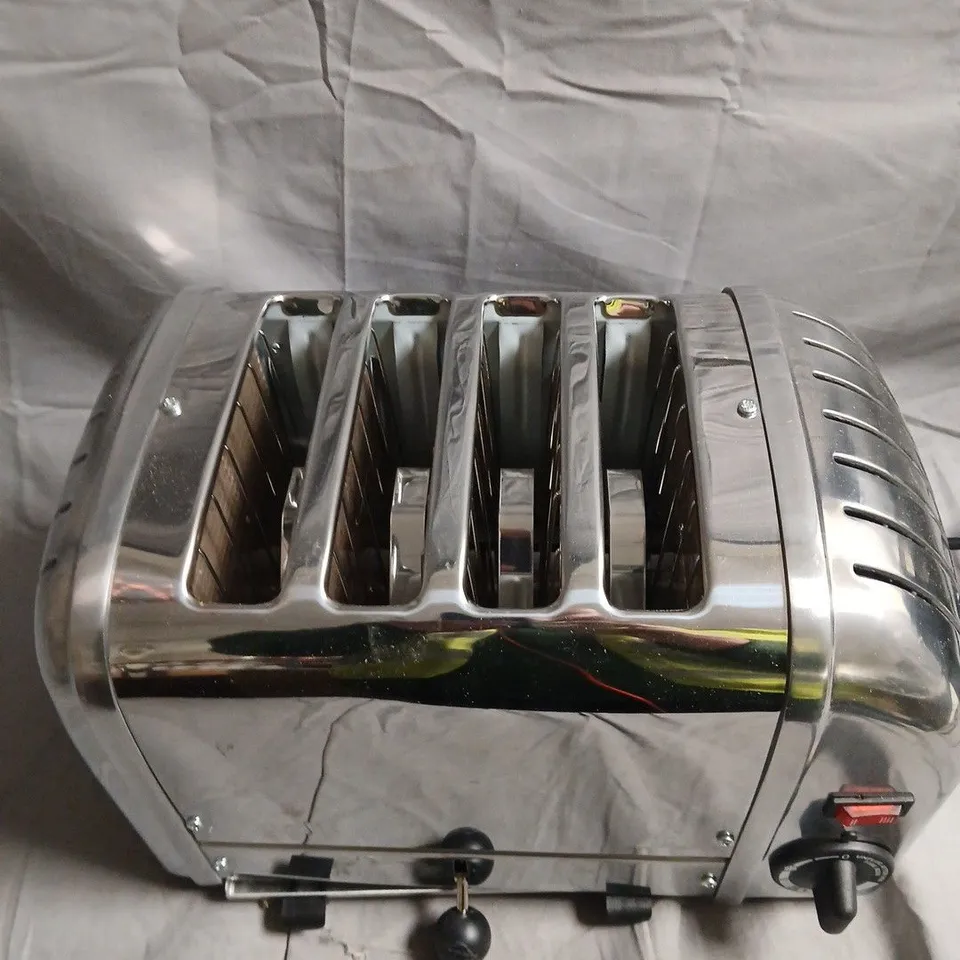 DUALIT STAINLESS STEEL 4 SLICE TOASTER 