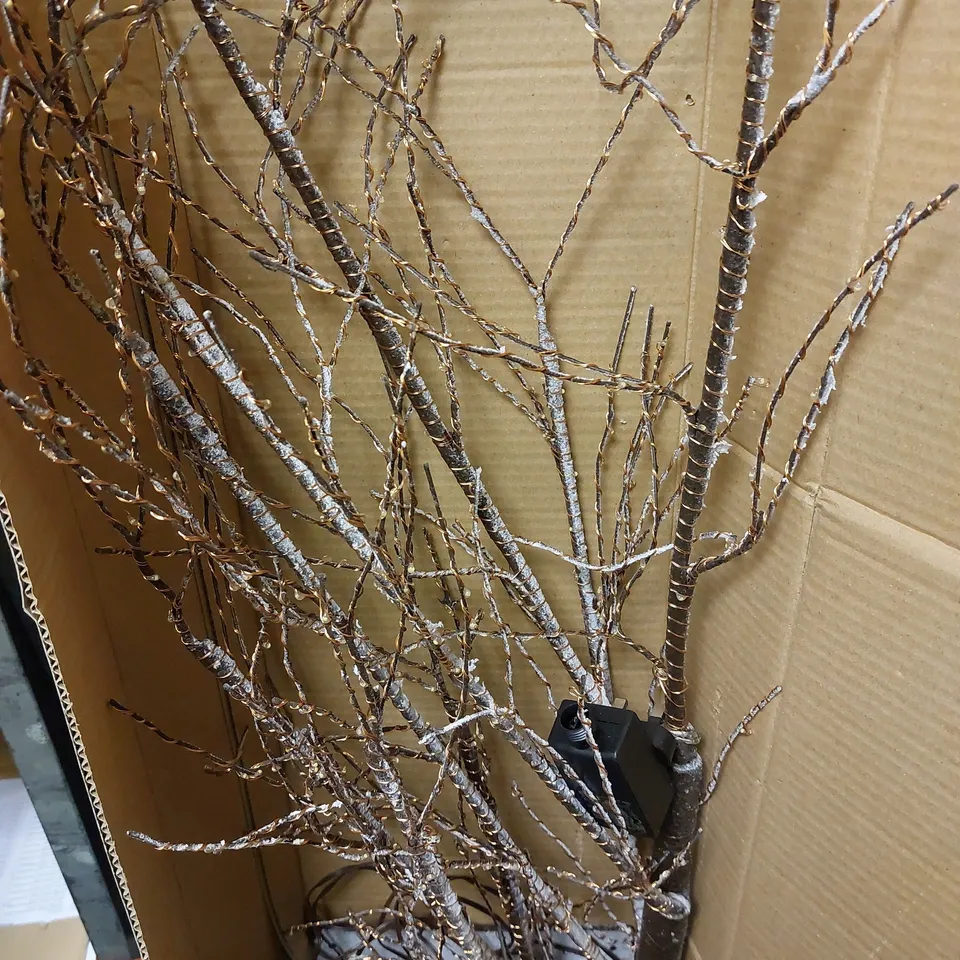 JOHN LEWIS PRE LIT 1.8M WHITE LED COPPER BIRCH TREE - COLLECTION ONLY 