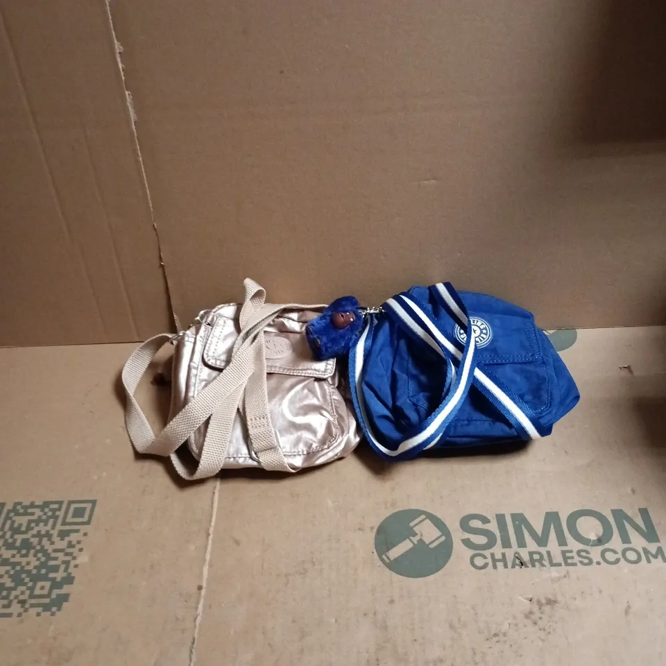 BOX OF APPROXIMATELY 8 X ASSORTED KIPLING FANNI SMALL CROSS BODY BAGS