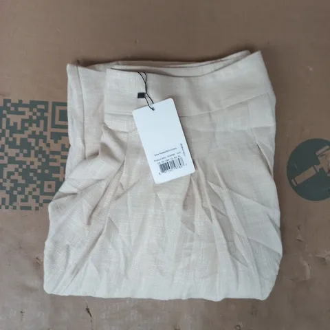 SAINT + SOFIA ELIZA PLEATED SKIRT IN CREAM SIZE UK 16