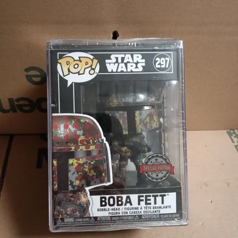 SEALED POP STAR WARS BOBA FETT BOBBLE-HEAD - 297