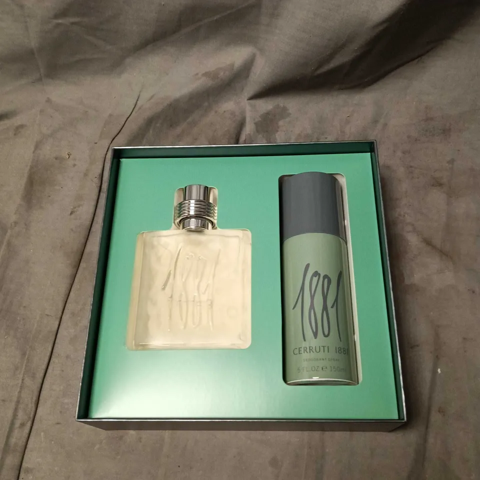 CERRUTI 1881 POUR HOMME GIFT SET - EDT 100ML + DEODORANT 150ML, BOXED