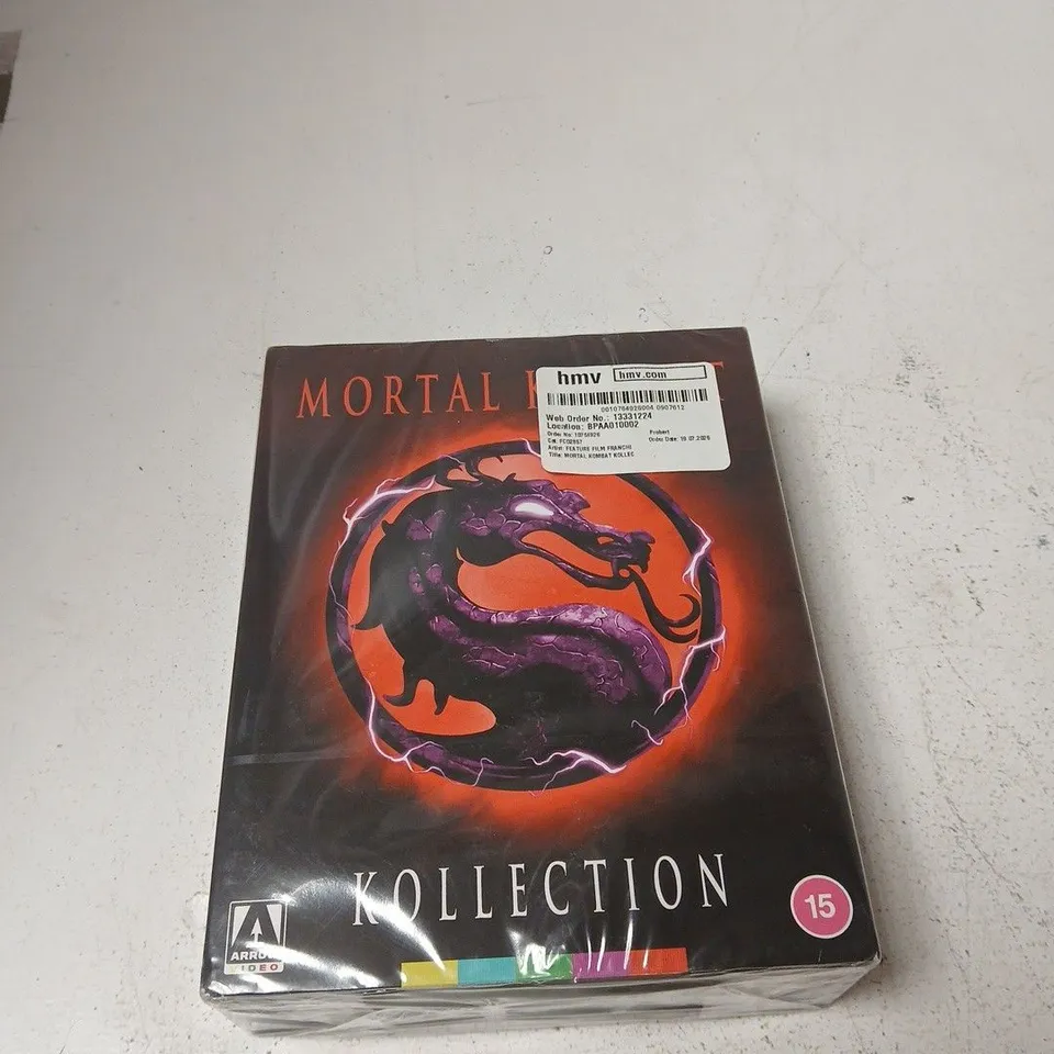 MORTAL KOMBAT KOLLECTION – ARROW VIDEO BOX SET (WARNER BROS. HOME ENTERTAINMENT)