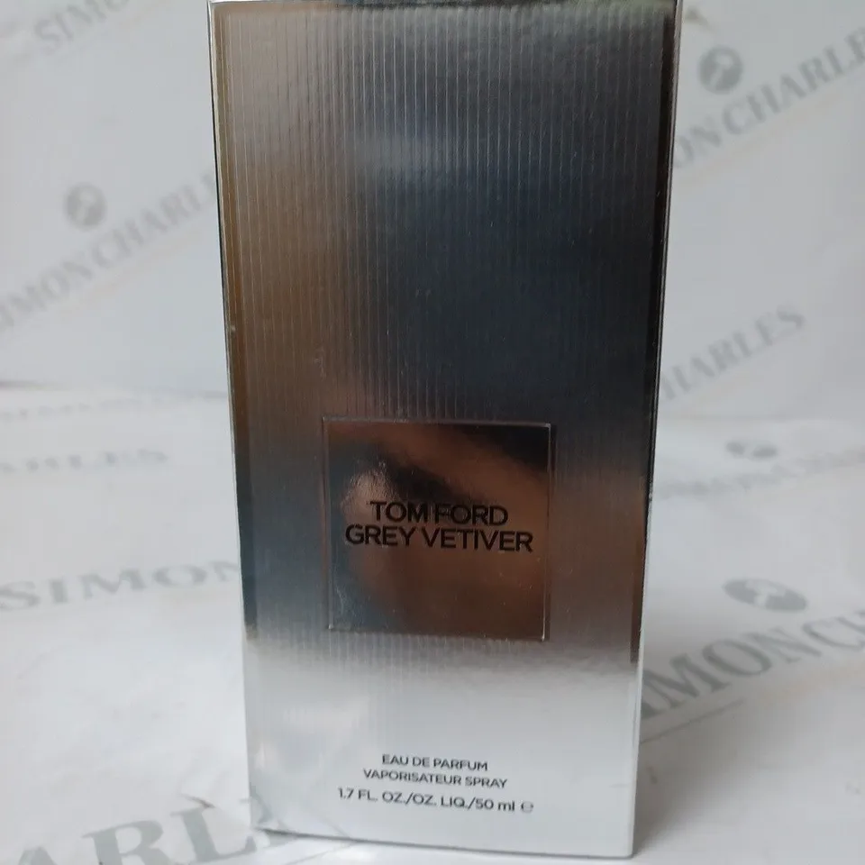 TOM FORD GREY VETIVER EAU DE PARFUM 50ML - BOXED