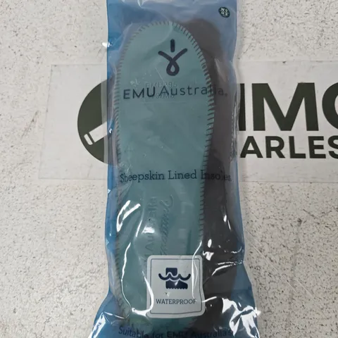 EMU AUSTRALIA SHEEPSKIN LINED INSOLES – WATERPROOF, UK 7 (US W9 / M8)