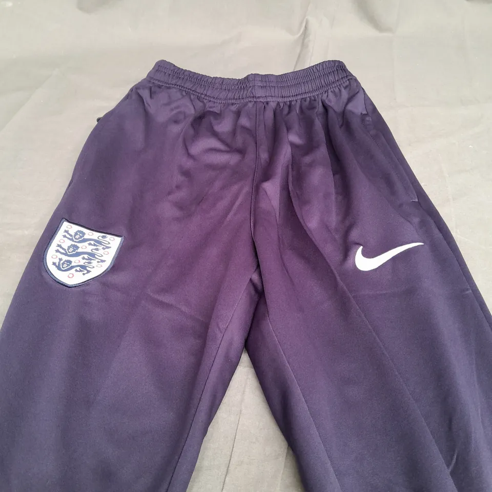 NIKE ENGLAND TRACKSUIT PANTS - SIZE SMALL