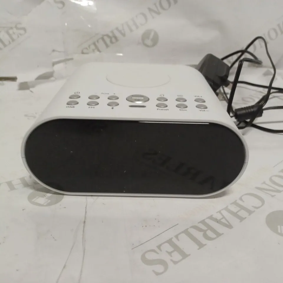 ROBERTS ORTUS DAB CHARGE FM RDS/DAB+/BLUETOOTH/WIRELESS CHARGING ALARM CLOCK RADIO
