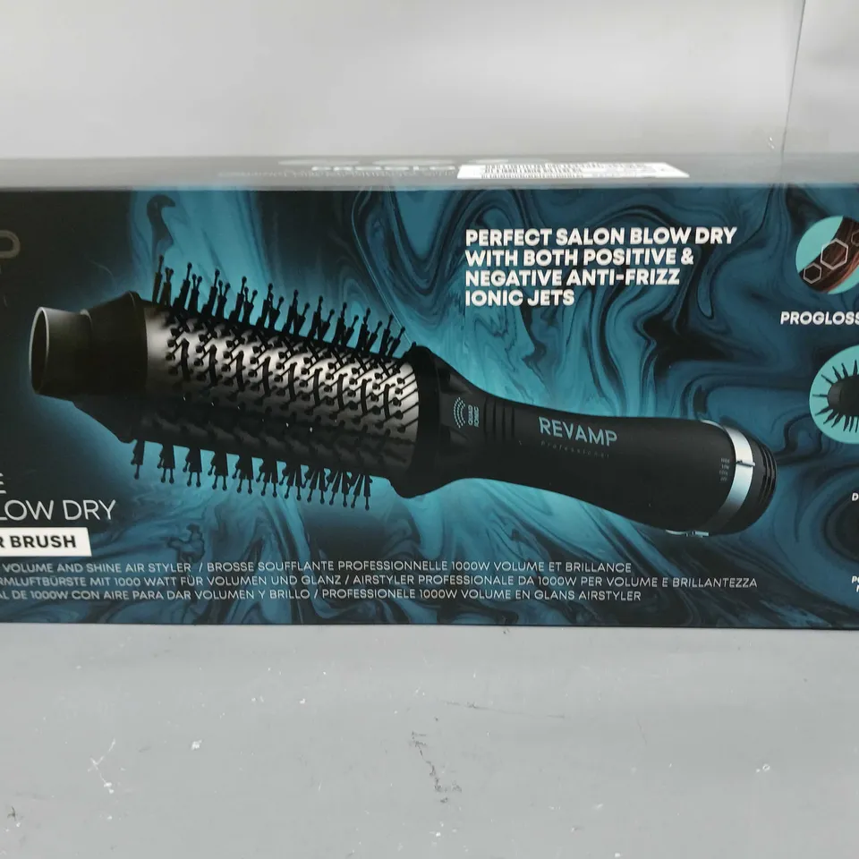 REVAMP PROGLOSS PERFECT BLOW DRY VOLUME & SHINE AIR STYLER RRP £59.99