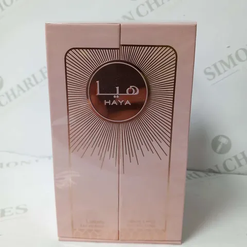 BOXED LATTAFA HAYA EAU DE PARFUM 100ML