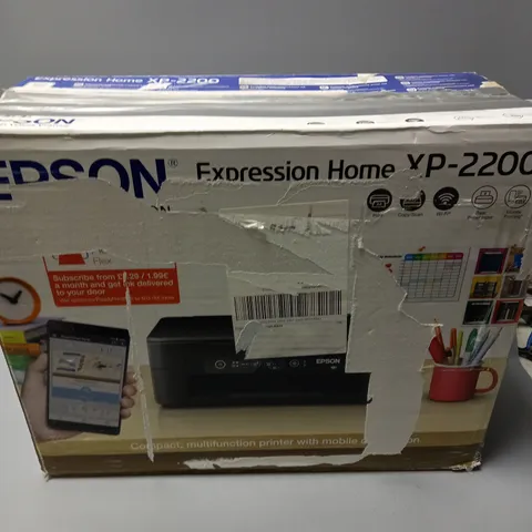 BOXED EPSON EXPRESSION HOME XP-2200 PRINTER
