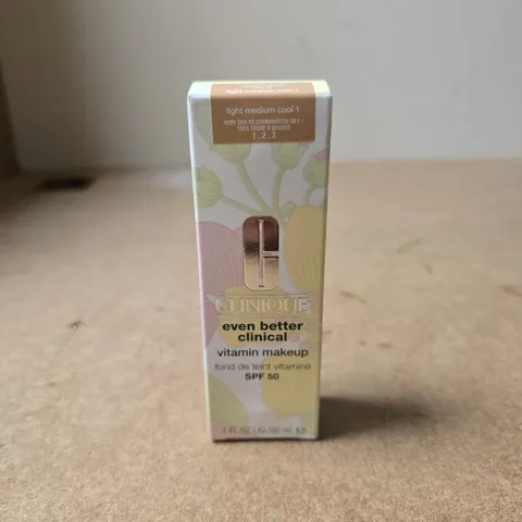 CLINIQUE VITAMIN MAKE UP SPF 50 30ML LIGHT MEDIUM COOL 1