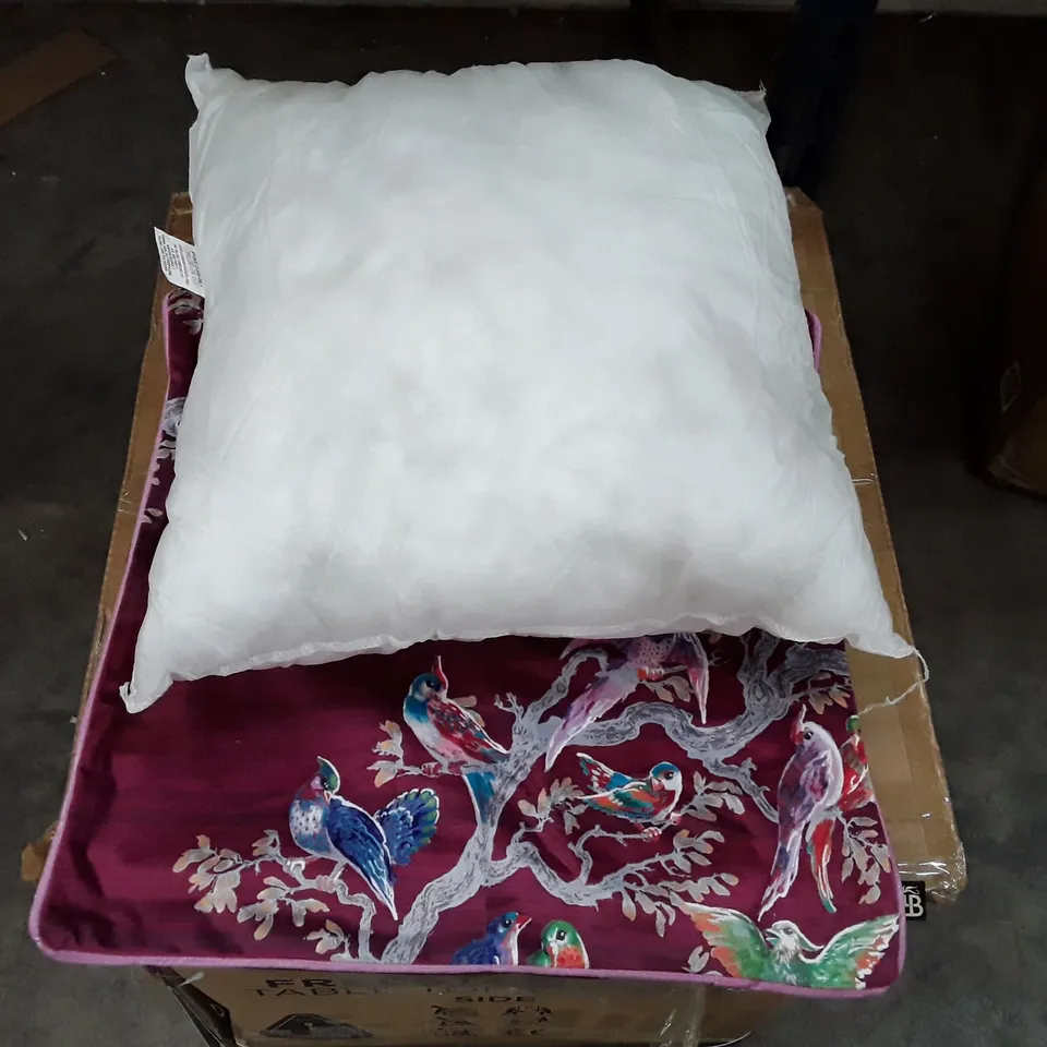 BIRDITY ABSURDITY SQUARE SCATTER CUSHION WITH FILLING 