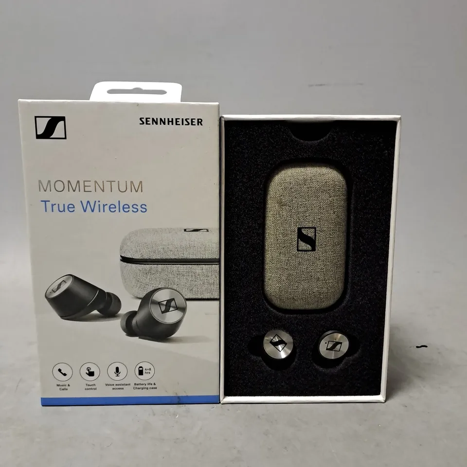 BOXED SENNHEISER MOMENTUM TRUE WIRELESS EARBUDS