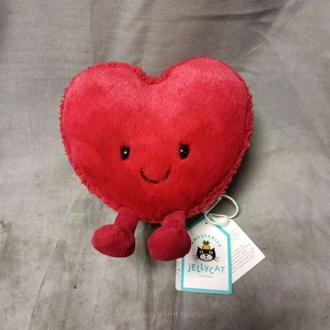 JELLYCAT ARLETTE HEART MACARON PLUSH TOY