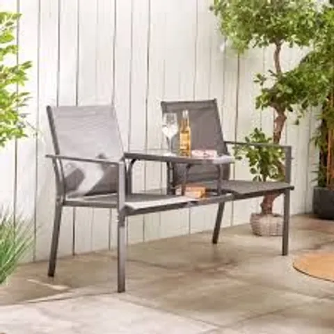BOXED VONHAUS TEXTOLINE LOVE SEAT (1 BOX)