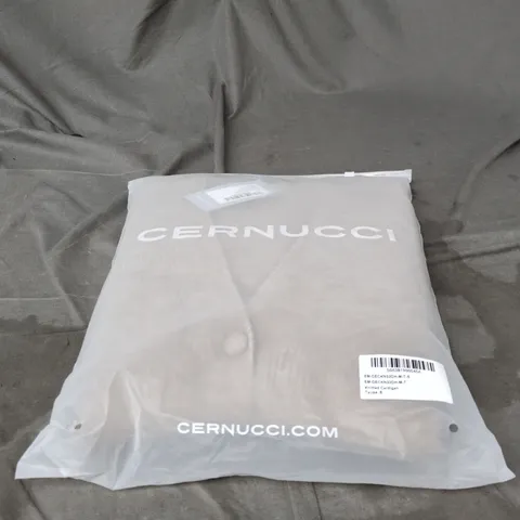 CERNUCCI KNITTED CARDIGAN TAUPE SMALL BAGGED