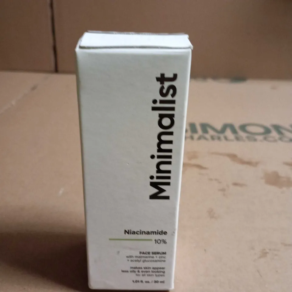 MINIMALIST NIACINAMIDE 10% FACIAL SERUM – 30 ML