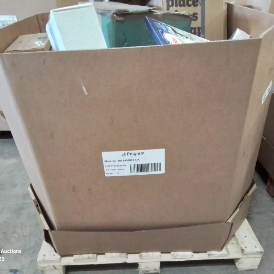 PALLET CONTAINING VARIOUS ASSORTED ITEMS TO INCLUDE: