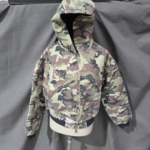 MERTRA HEAVY DUTY JACKET IN CAMO SIZE XS