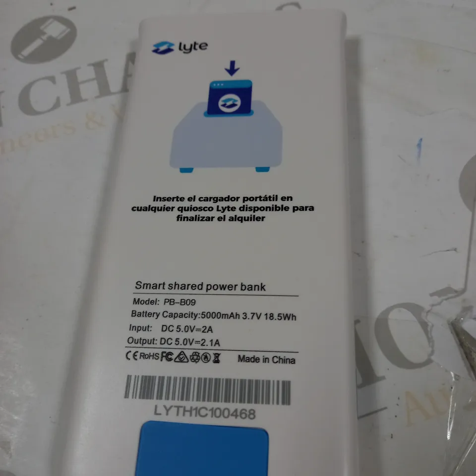 LYTE SMART SHARED POWER BANK PB-B09