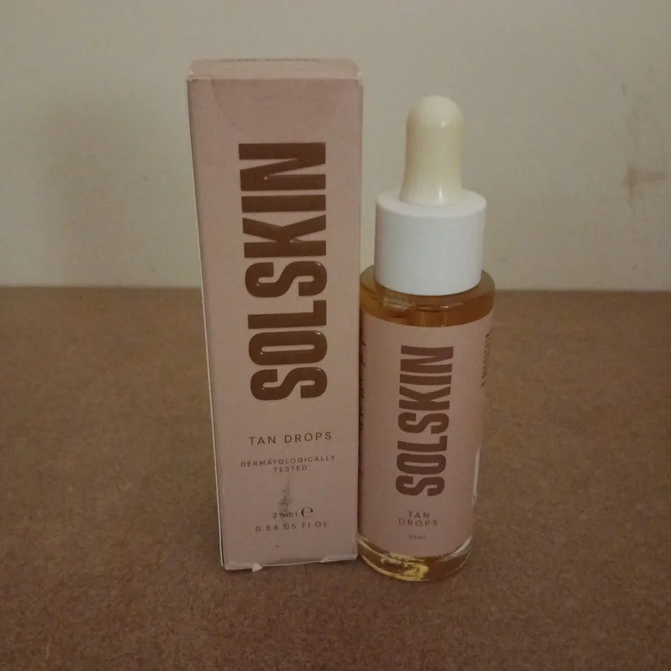 BOXED SOLSKIN TAN DROPS (25ML)