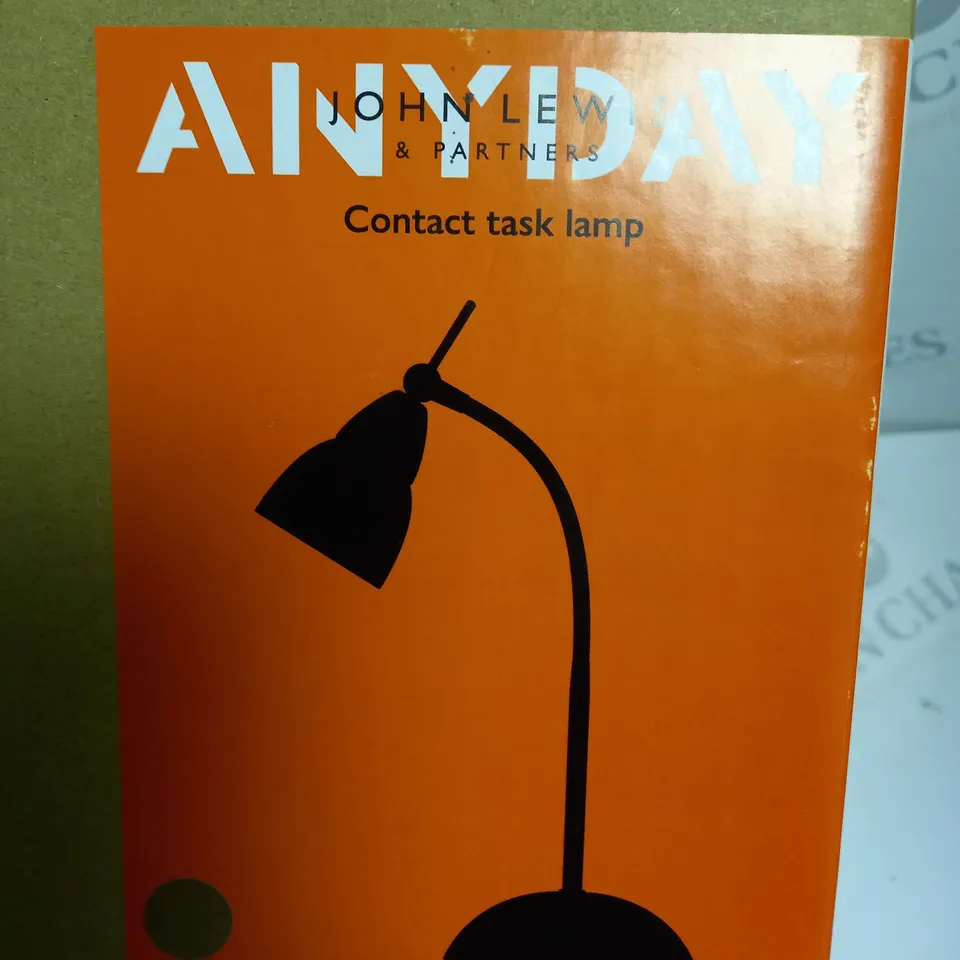 BOXED JOHN LEWIS CONTACT TASK LAMP 