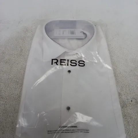 REISS WHITE SHIRT – WHITE, SIZE UK L