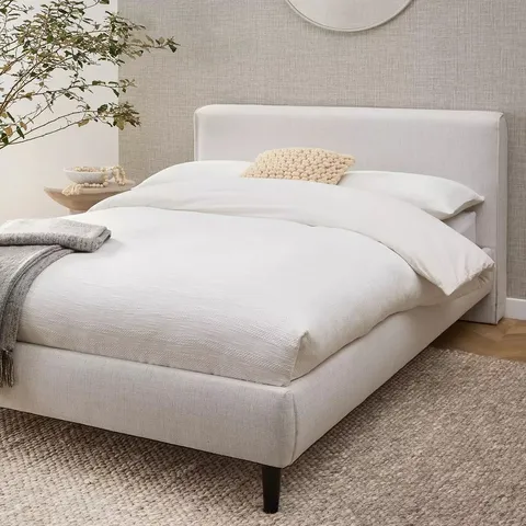 BOXED CARLA KING BEDFRAME - NATURAL (3 BOXES)