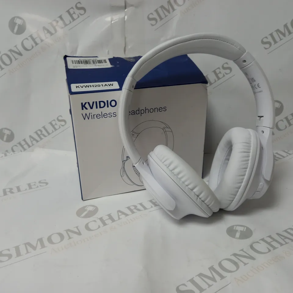 BOXED KVIDIO WH201A WIRELESS HEADPHONES 