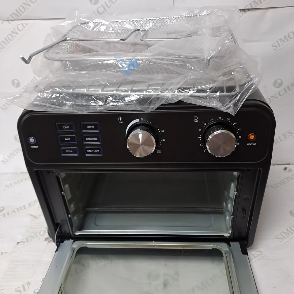 COOK'S ESSENTIAL 21-LITRE AIRFRYER OVEN IN BLACK