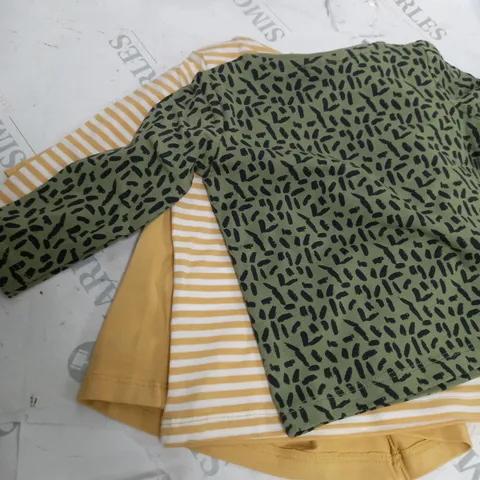 7 X NEXT BABY LONG SLEEVE T-SHIRTS - UP TO 3MONTHS