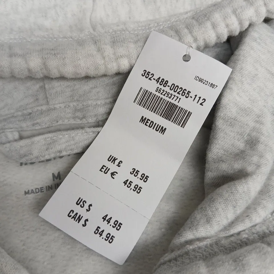 HOLLISTER ZIP THROUGH HOODIE IN GREY - MED