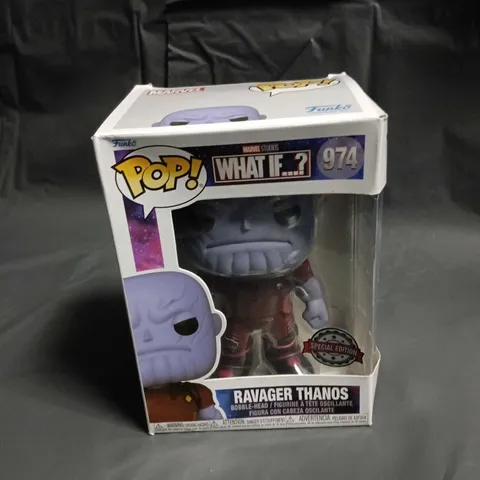 FUNKO POP! MARVEL WHAT IF? RAVAGER THANOS – SPECIAL EDITION