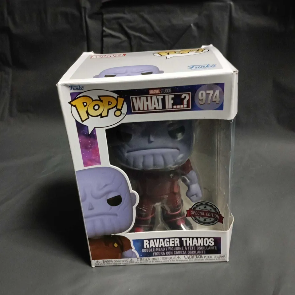 FUNKO POP! MARVEL WHAT IF? RAVAGER THANOS – SPECIAL EDITION