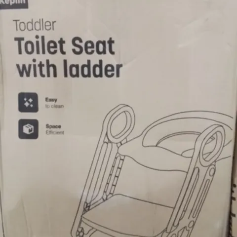 BOXED KEPLIN TODDLER TOILET SEAT WITH LADDER