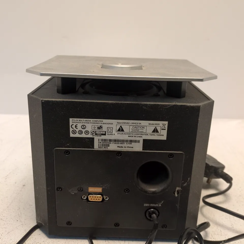 DELL ZYLUX MULTIMEDIA COMPUTER SPEAKER SYSTEM