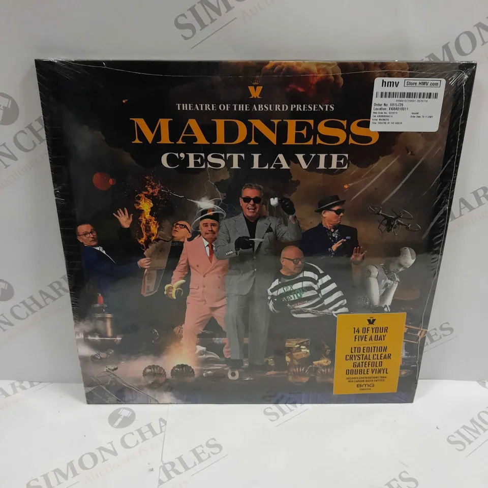 SEALED MADNESS C'EST LA VIE LIMITED EDITION VINYL 