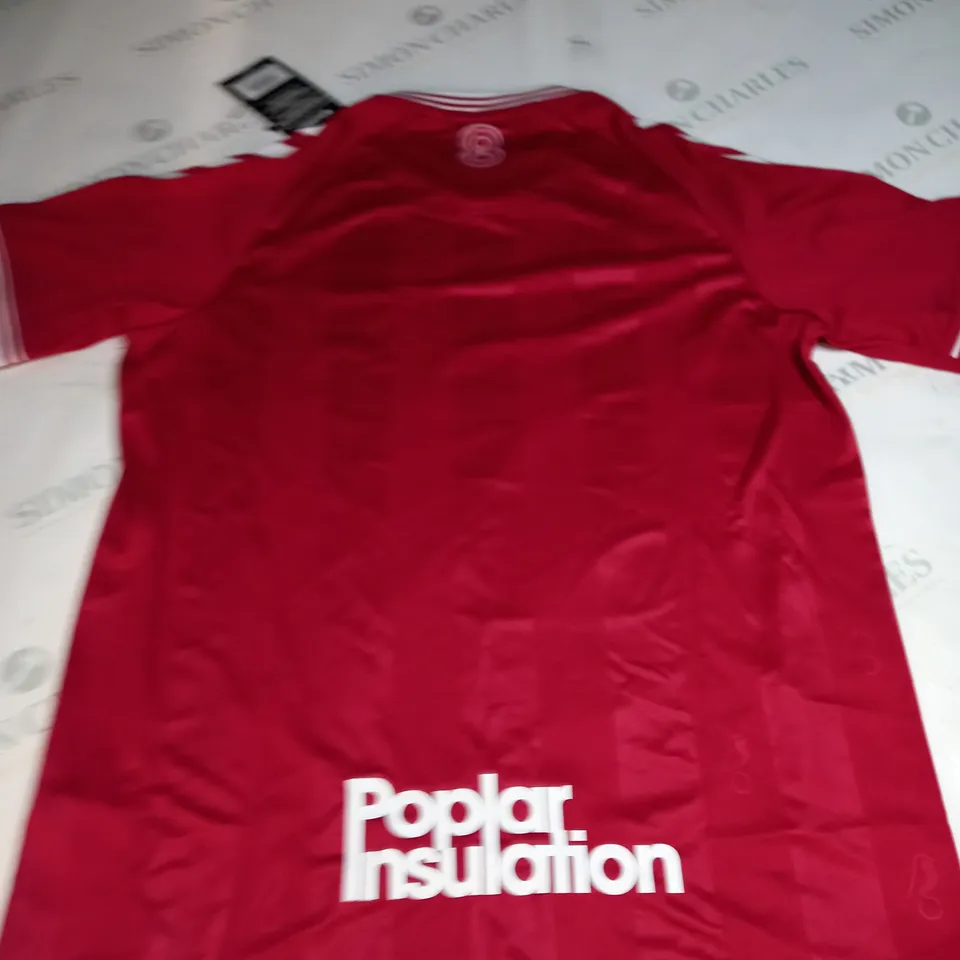 JUNIOR BRISTOL CITY FC HOME SHIRT SIZE Y2XL
