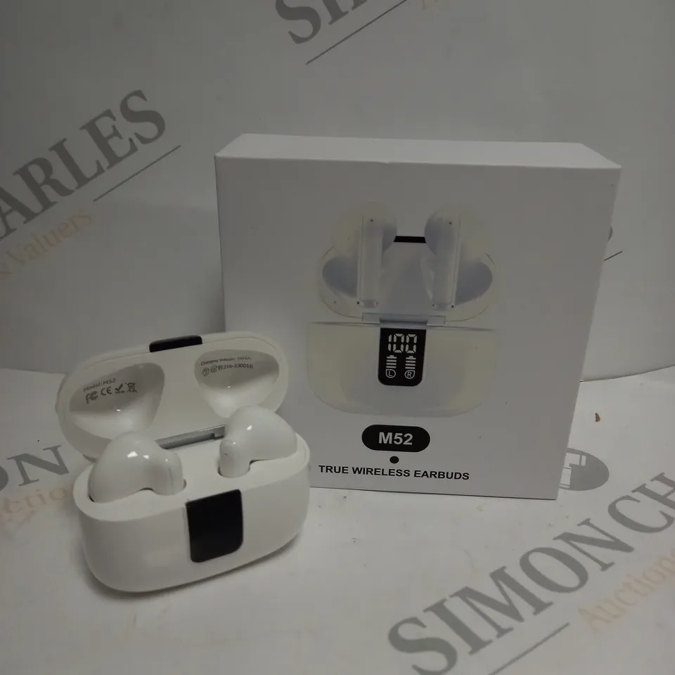 BOXED M52 TRUE WIRELESS EARPHONES 
