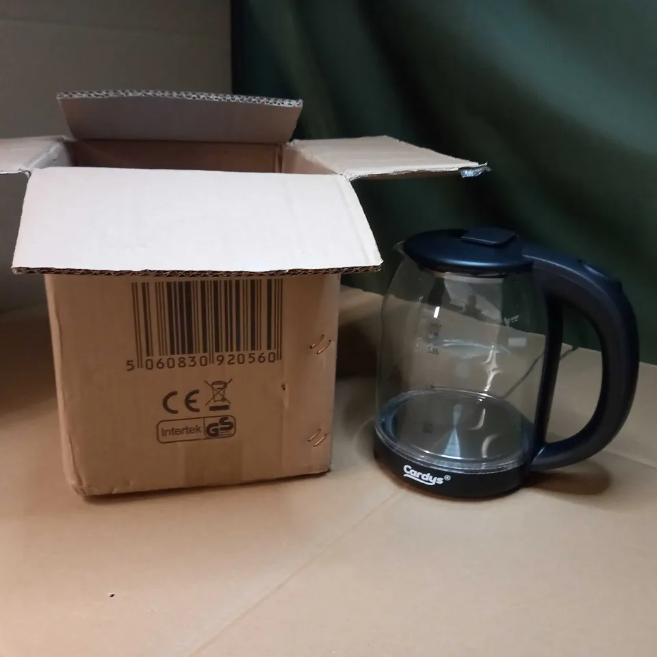 CARDYS GLASS KETTLE