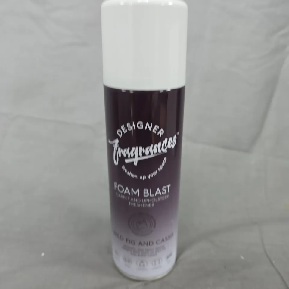 12 DESIGNER FRAGRANCES FOAM BLAST WILD FIG AND CASSIS (12X300ML)