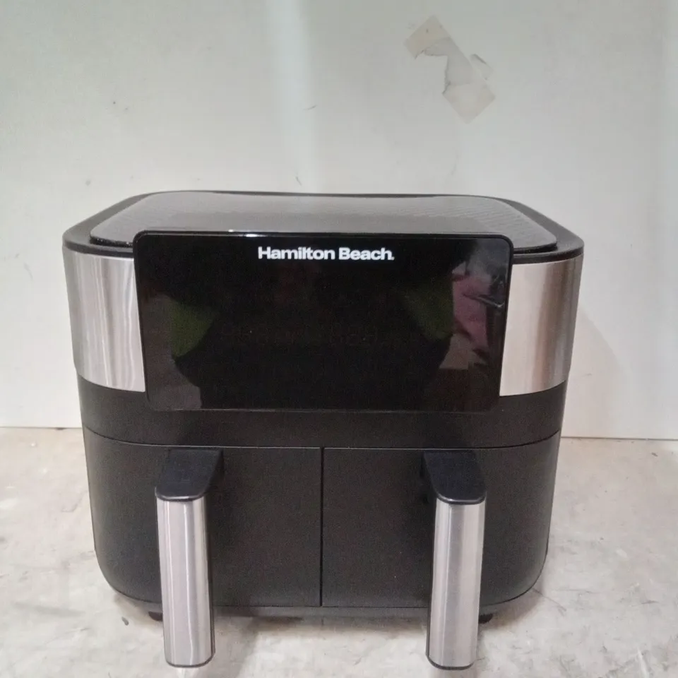 BOXED HAMILTON BEACH HEALTHY COOK DUAL AIR FRYER