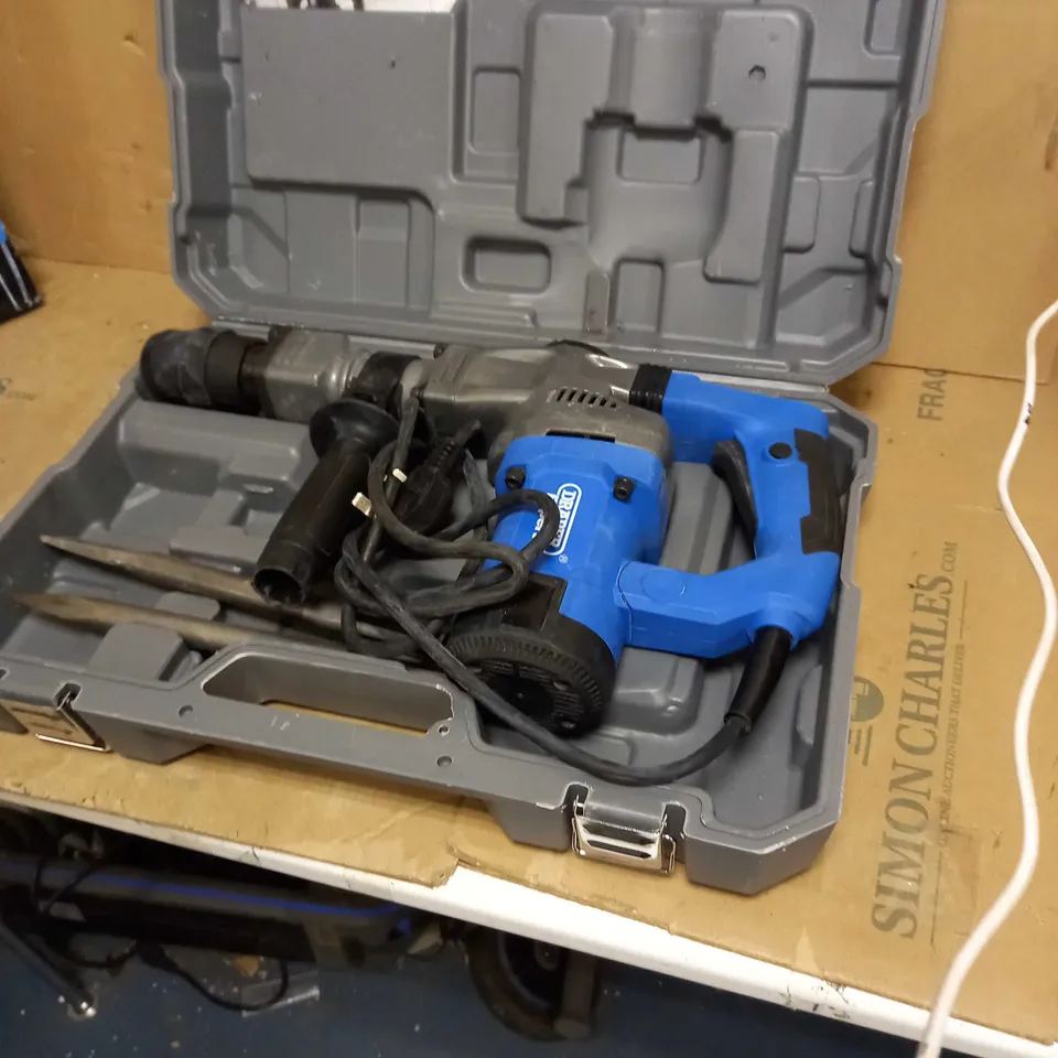 DRAPER 81077 1050W SDS MAX BREAKER , BLUE