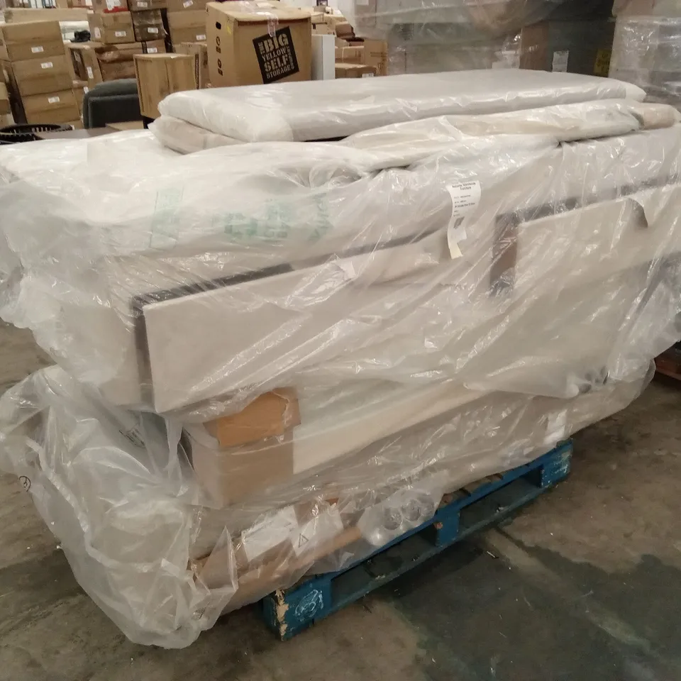 PALLET OF ASSORTED DESIGNER DIVAN BASES, SIZES AND SETS VARY