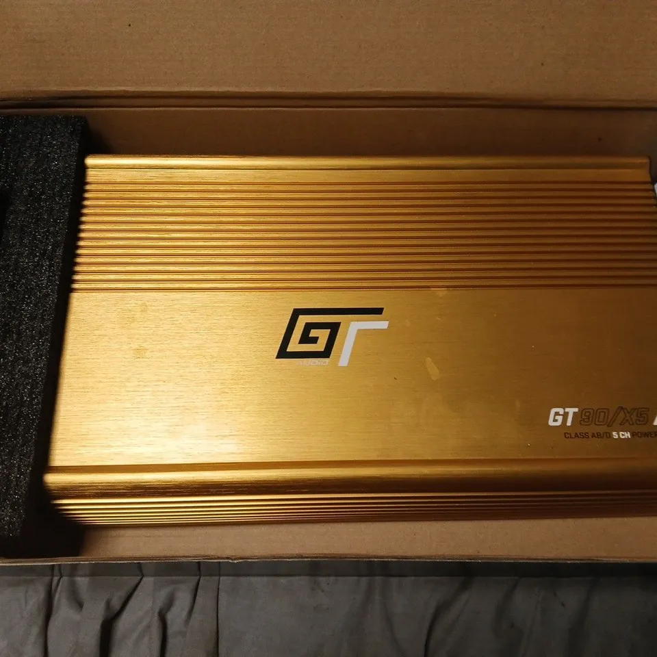 BOXED GT90/X5 ABD CLASS AB/D 5 CH POWER AMPLIFIER