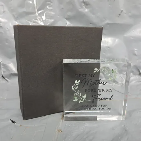 UNBRANDED FIRST MY MOTHER FOREVER MY FRIEND GIFT