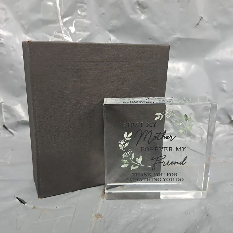UNBRANDED FIRST MY MOTHER FOREVER MY FRIEND GIFT