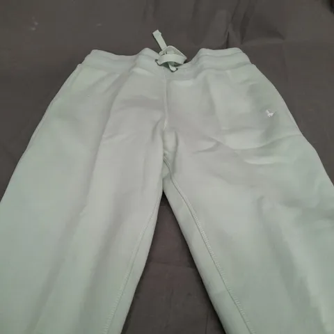 JACK WILLS MINT GREEN JOGGERS - UK 12