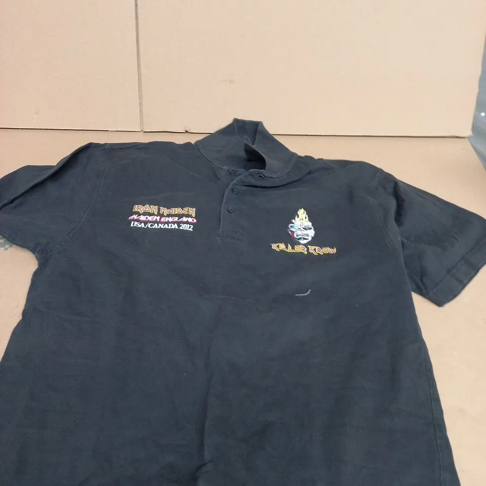 KUSTOM KIT IRON MAIDEN POLO SHIRT – USA/CANADA 2012 - M
